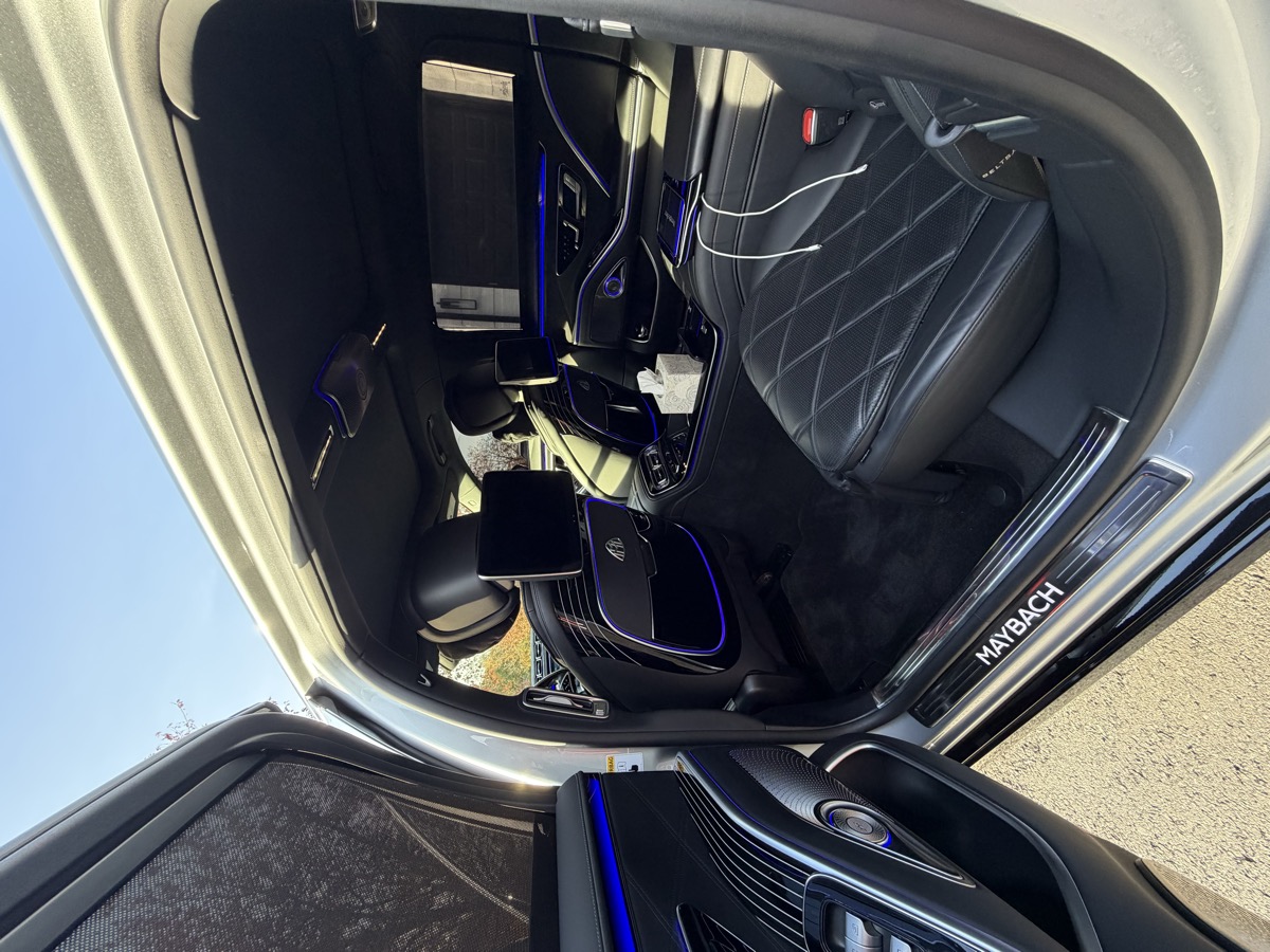 Maybach rear seats