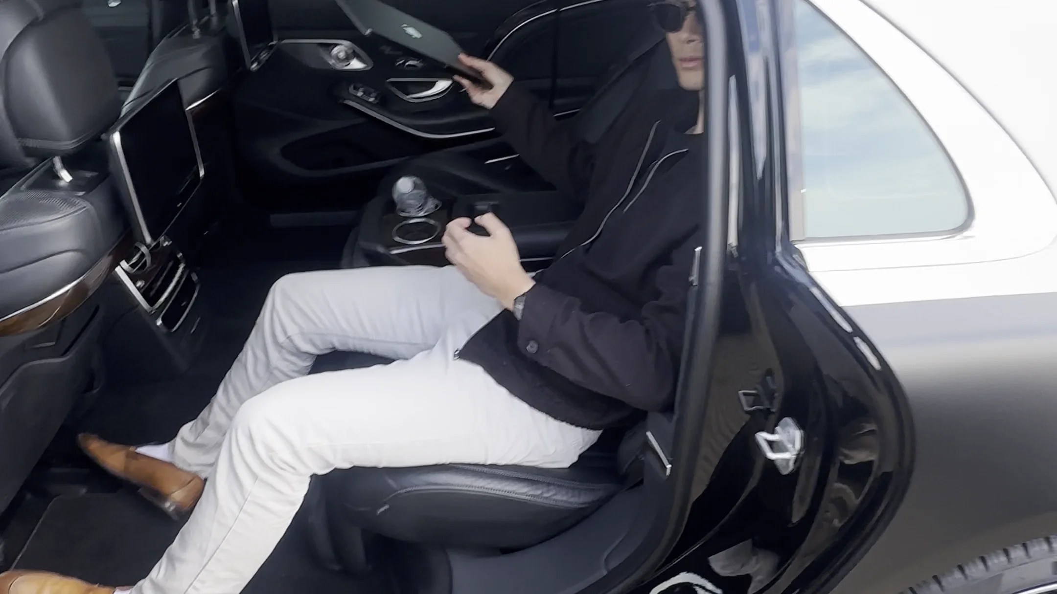Private airport pickup by Capital Exotics