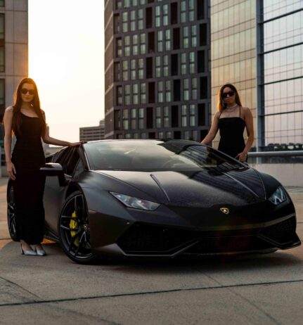 LAMBORGHINI HURACAN SPYDER With Models of Capital Exotics