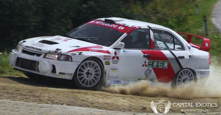 Mitsubishi Lancer Evolution best car for rally