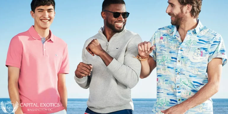 Vineyard Vines in the list of American clothing brands for men