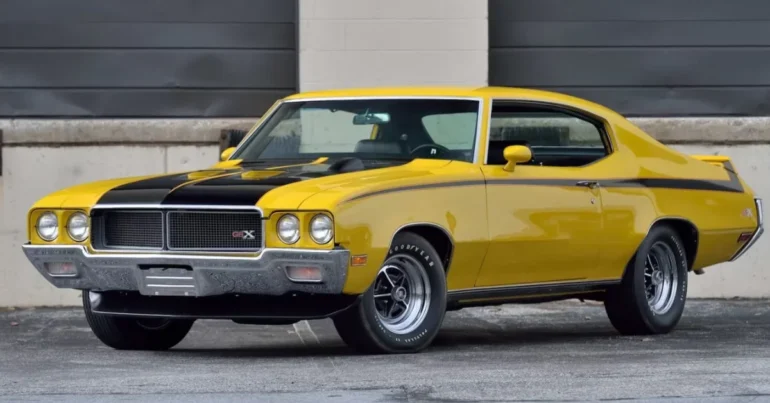 1970 Buick GSX American Muscle Car