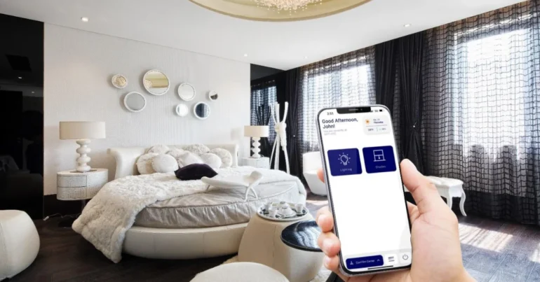 Personalized In-Room Technology in Luxury Room