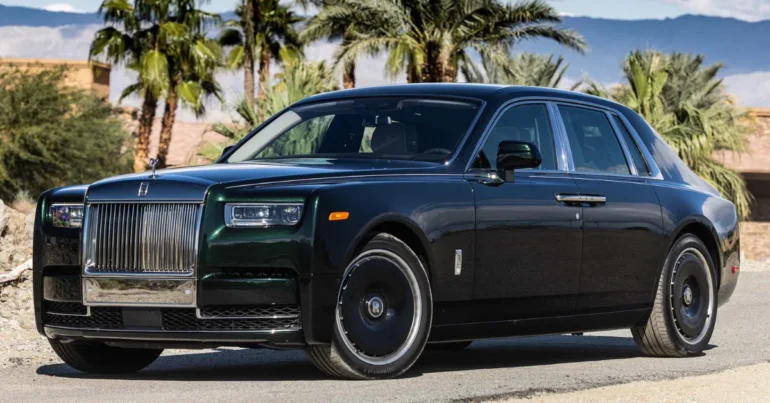 Rolls Royce Ghost Black Exotic Car for family