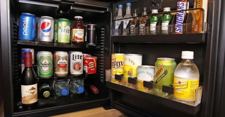 Well-Stocked Mini Bar And Gourmet Snacks in room