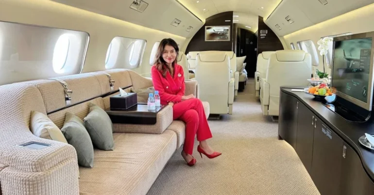 Comfort and Luxury in Private Jet