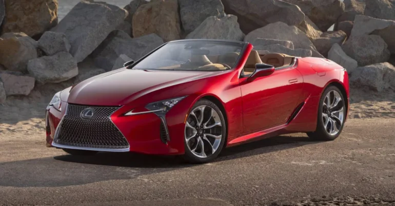 Lexus LC Convertible 2024 | 4 Passenger Convertible cars