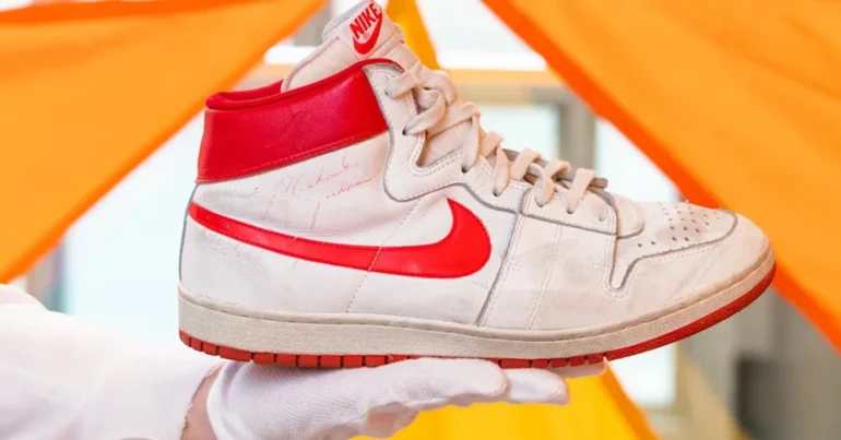 Michael Jordan’s Game-Worn Nike Air Ship | most expensive sneakers