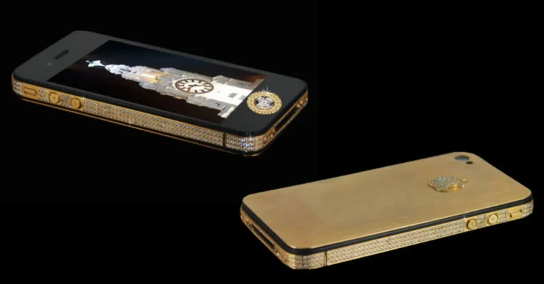 iPhone 4s Elite Gold By Stuart Hughes | most expensive phone