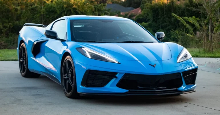 Chevrolet Corvette Blue