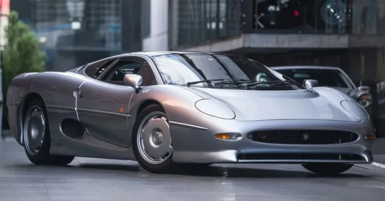 Expensive Jaguar XJ220