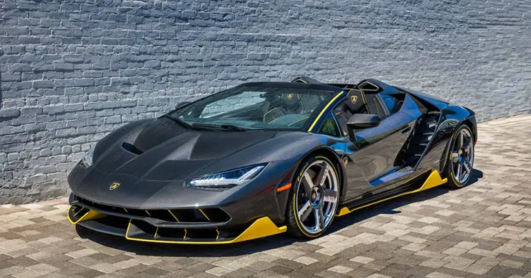 Lamborghini Centenario Roadster | most expensive Lamborghinis