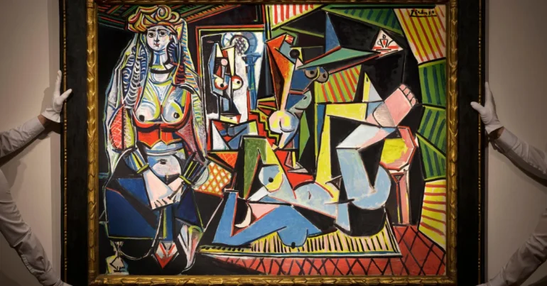 Les Femmes D'Alger (Version O) by Pablo Picasso | famous art