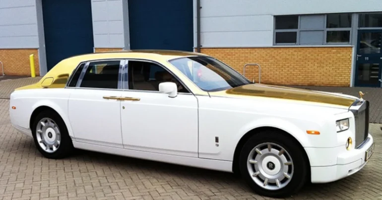 Most Luxurious Rolls-Royce Phantom Solid Gold