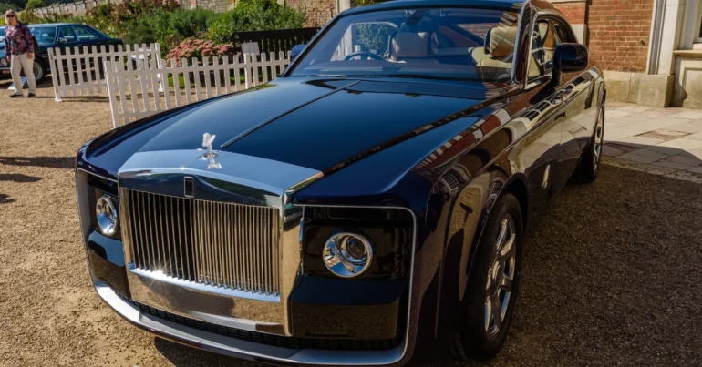 Expensive Rolls-Royce Sweptail