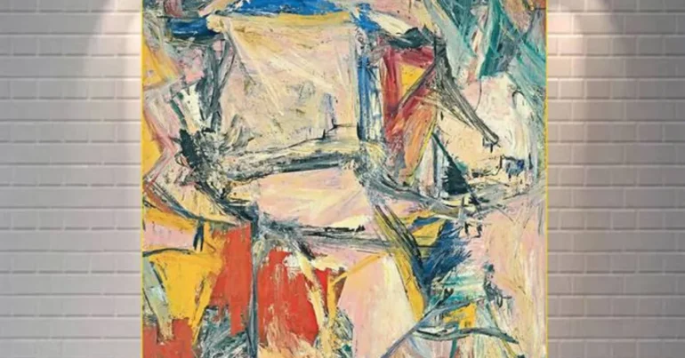 The Interchange by Willem De Kooning | most expensive paintings