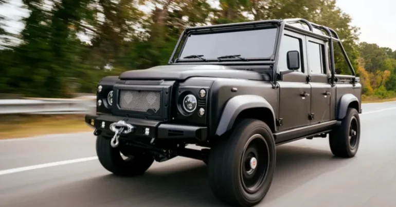Customized Classic Land Rover Defender