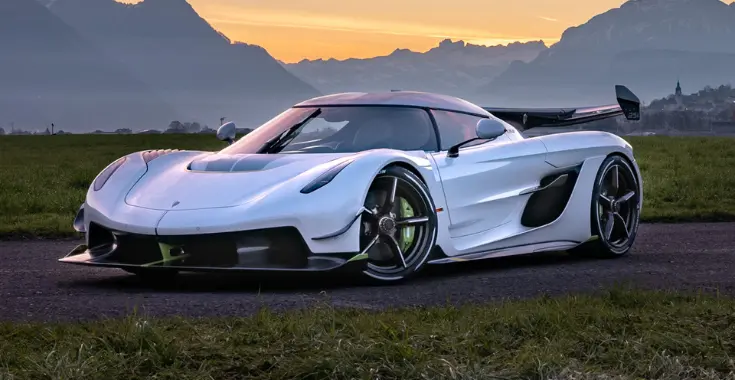 Koenigsegg Jesko - koenigsegg for Rent