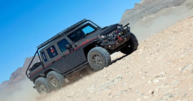 2012 Jeep Wrangler Unlimited Custom 6x6 Pickup | most expensive Jeeps
